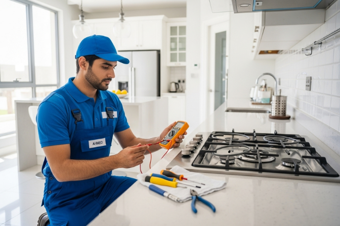 Hisense Cooking Range Repair in Dubai