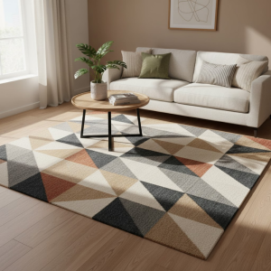 Modern Geometric Rug