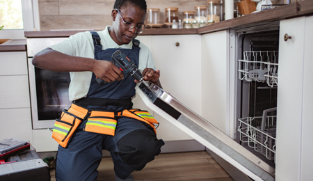Searching for dishwasher repair solutions in Dubai